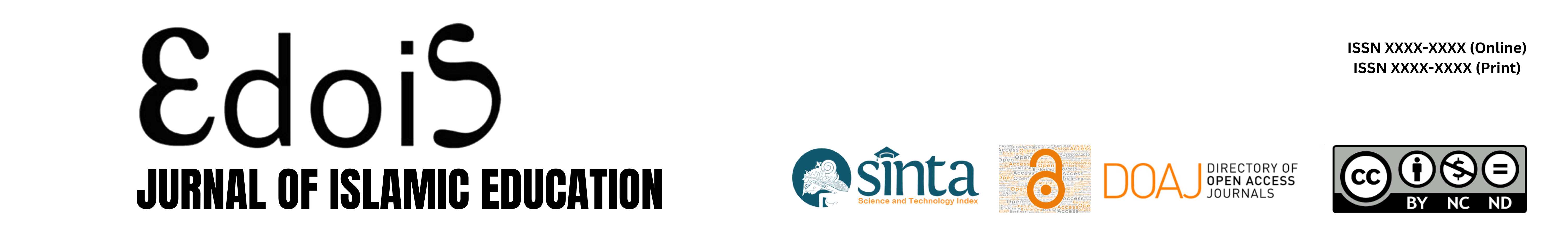 EDOIS: Journal of Islamic Education